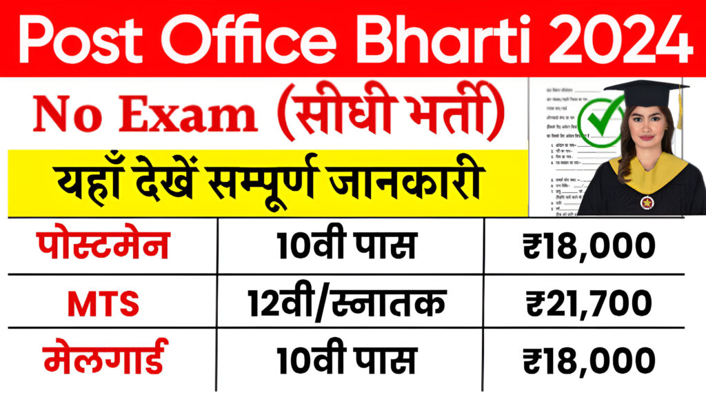 Post Office Bharti 2024, Post Office Bharti 2024