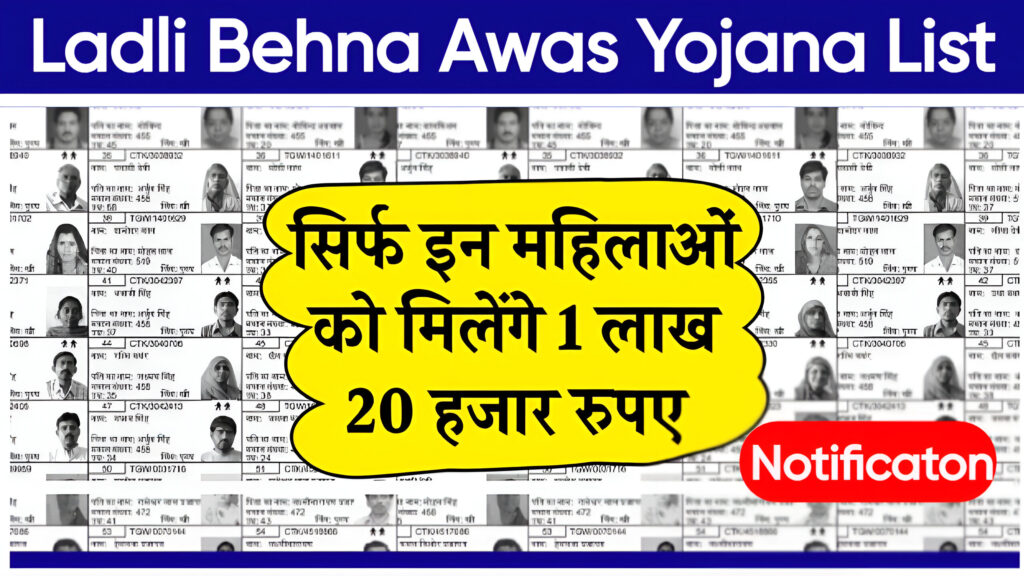 Ladli Behna Awas Yojana List